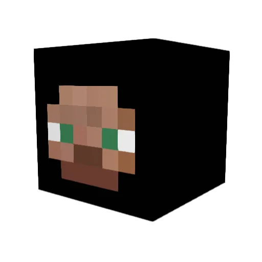 CookieMan1814 Minecraft avatar head, 3D render