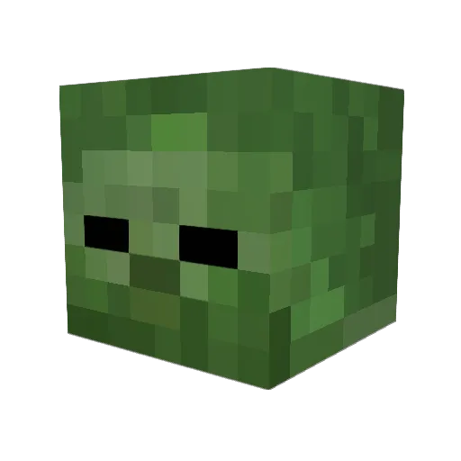 CookieMan625 Minecraft avatar head, 3D render
