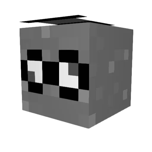 CookieWarrior55 Minecraft avatar head, 3D render