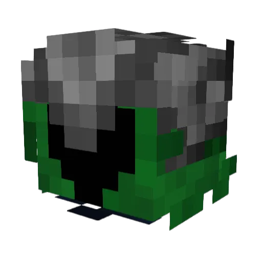 Cookie_Muncher64 Minecraft avatar head, 3D render