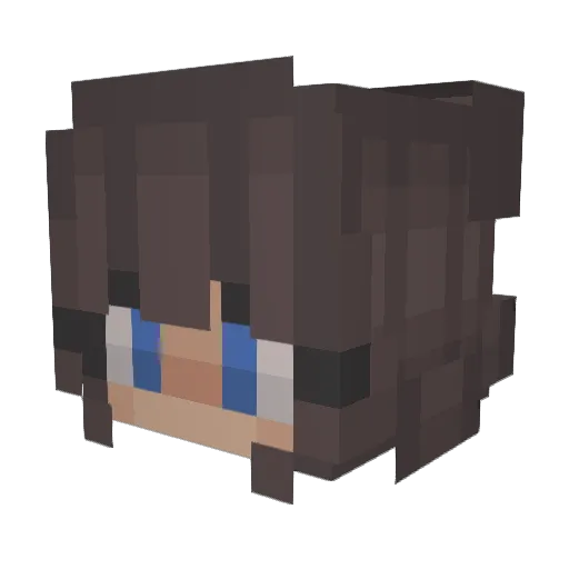 Cookie__Blade Minecraft avatar head, 3D render