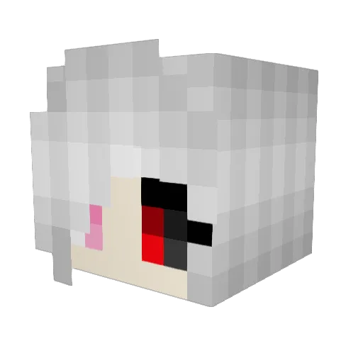 Cookie_luver321 Minecraft avatar head, 3D render
