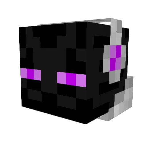 Cookieeson Minecraft avatar head, 3D render