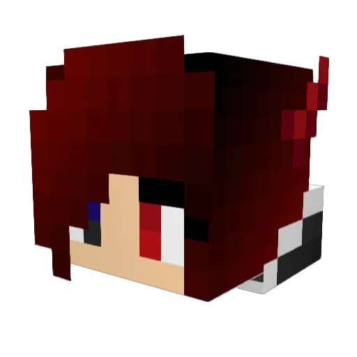 Cookiem0nster01 Minecraft avatar head, 3D render