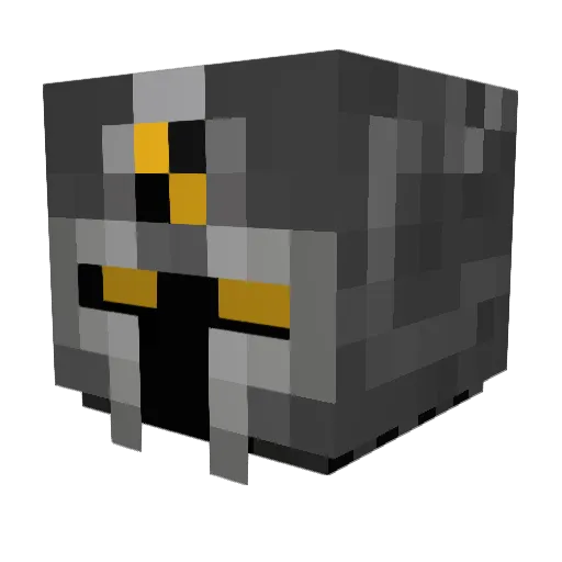 Cookiemagination Minecraft avatar head, 3D render
