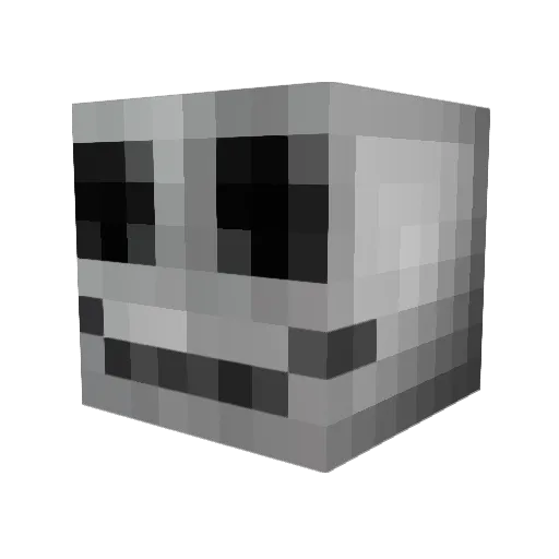 Cookieman_27 Minecraft avatar head, 3D render