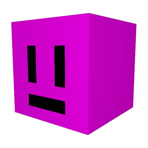 Cookiepowerrr Minecraft avatar head, 3D render