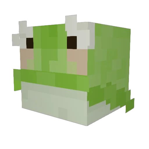 CookiesAndCreaam Minecraft avatar head, 3D render