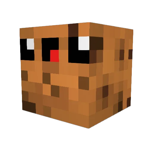 CookiesFreshHot Minecraft avatar head, 3D render