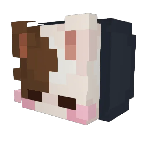 Cookiesibling1 Minecraft avatar head, 3D render