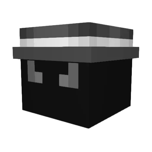 Cookiesrgodly Minecraft avatar head, 3D render