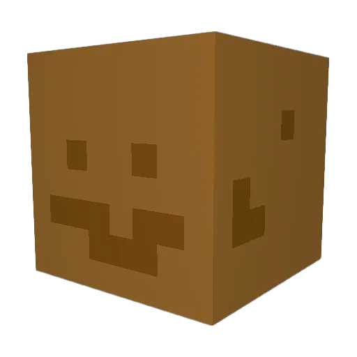 Cookiessssssssss Minecraft avatar head, 3D render