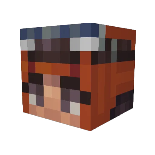 Cookiez_cool Minecraft avatar head, 3D render