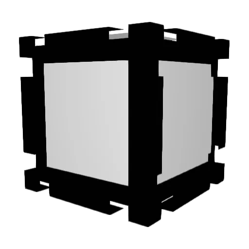 CookinGeek Minecraft avatar head, 3D render