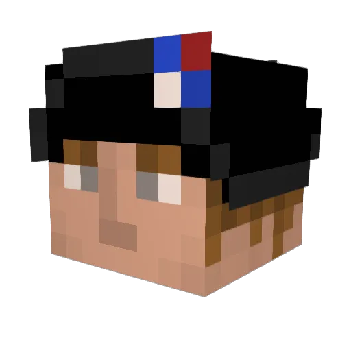 CoolCody_TCS Minecraft avatar head, 3D render