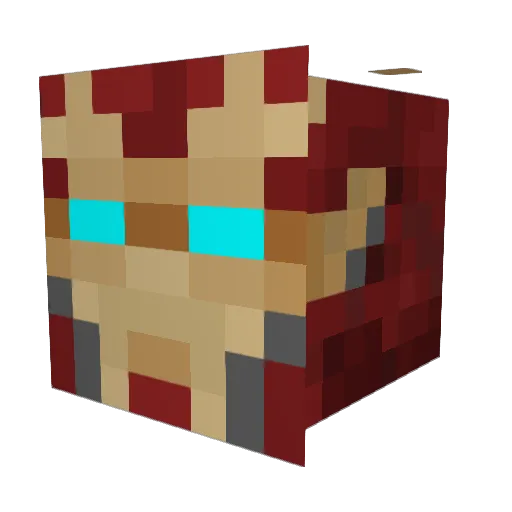 CoolCowBoy14 Minecraft avatar head, 3D render