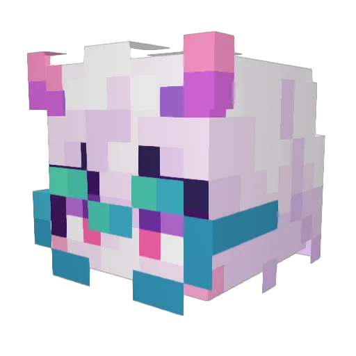 CoolCreeper1370 Minecraft avatar head, 3D render