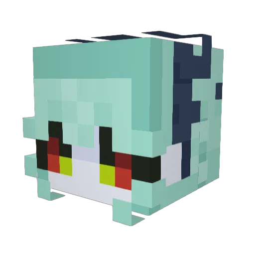 CoolElijah6 Minecraft avatar head, 3D render