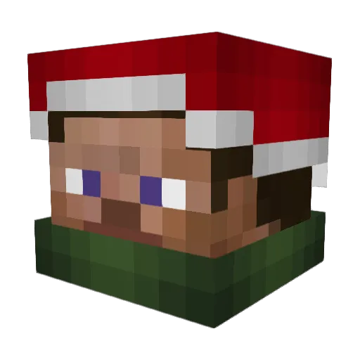 CoolEpicHD Minecraft avatar head, 3D render