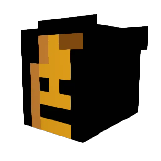 CoolFaded003 Minecraft avatar head, 3D render