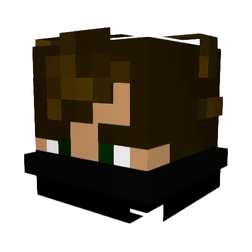 CoolGamerBest Minecraft avatar head, 3D render