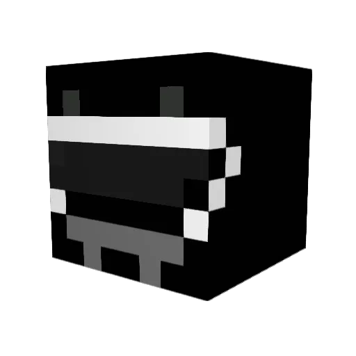 CoolJBlast2 Minecraft avatar head, 3D render
