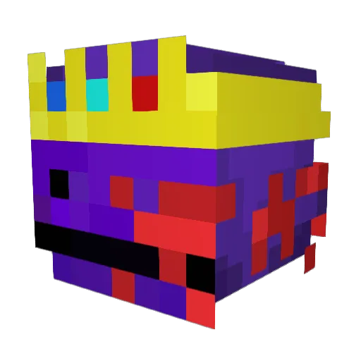 CoolJackBro16 Minecraft avatar head, 3D render