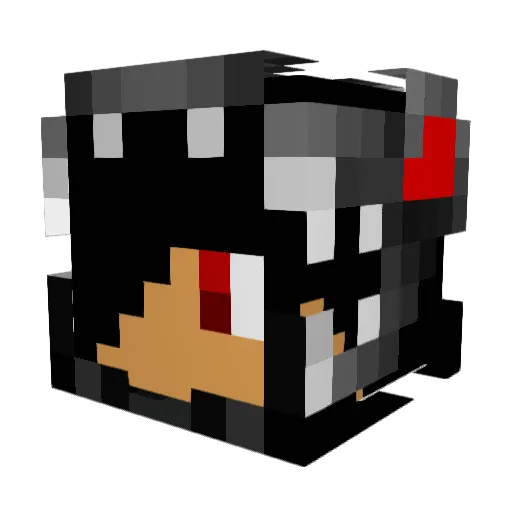 CoolJakob13 Minecraft avatar head, 3D render