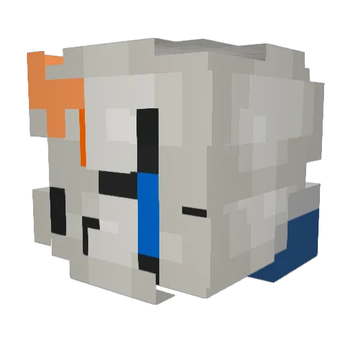 CoolJoe2003 Minecraft avatar head, 3D render