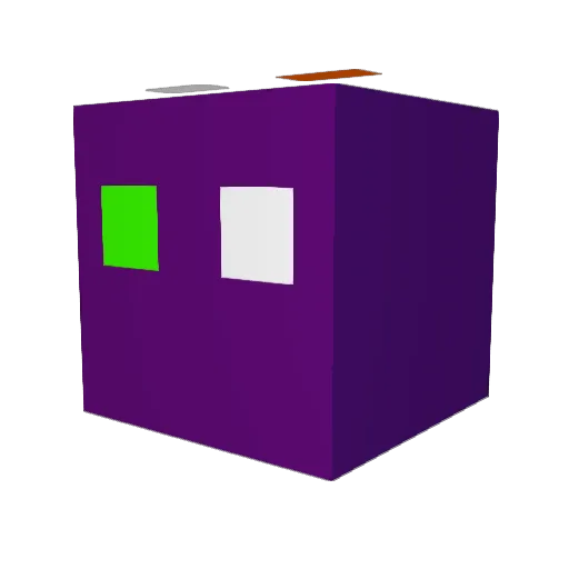 CoolKarateKid Minecraft avatar head, 3D render