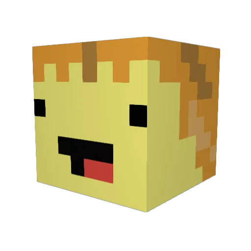 CoolSauce567 Minecraft avatar head, 3D render