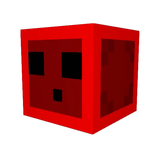 CoolSkeleton Minecraft avatar head, 3D render