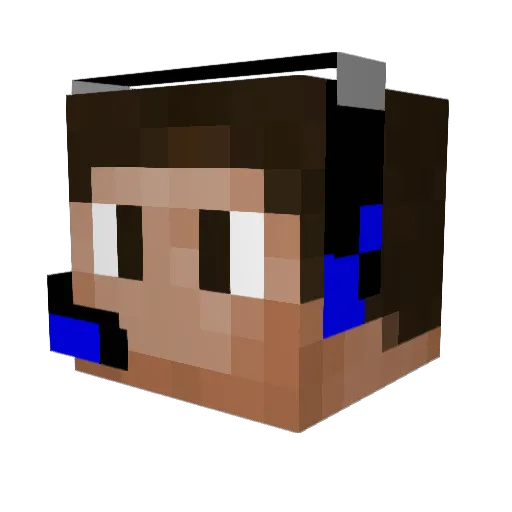 CoolSpy3 Minecraft avatar head, 3D render