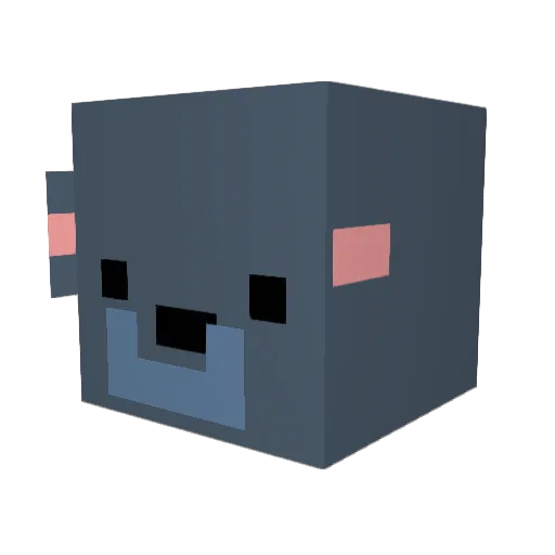 CoolWhistle6770 Minecraft avatar head, 3D render