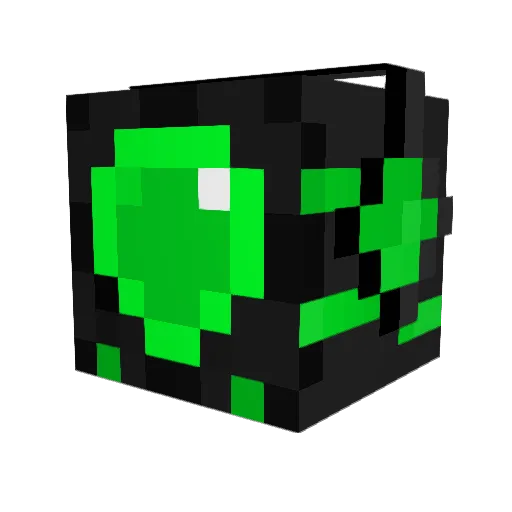 CoolZombie137 Minecraft avatar head, 3D render