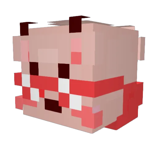Cool_Foppa Minecraft avatar head, 3D render
