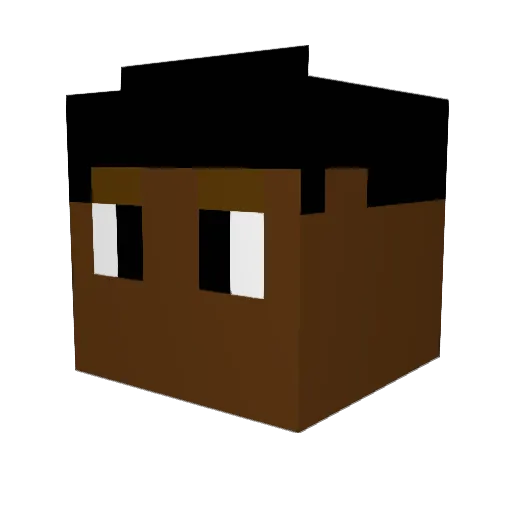 Cool_Z Minecraft avatar head, 3D render