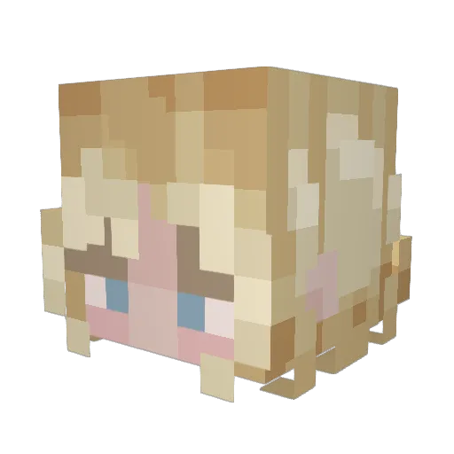 Cool_monkey56 Minecraft avatar head, 3D render
