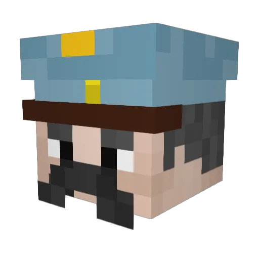 Cool_tea2137 Minecraft avatar head, 3D render
