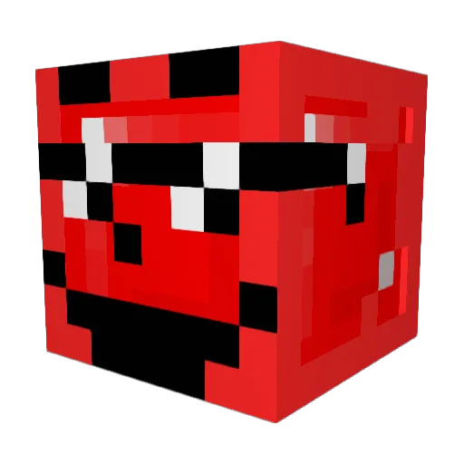 CoolaidK Minecraft avatar head, 3D render