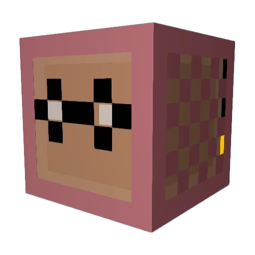 Coolasjazz Minecraft avatar head, 3D render