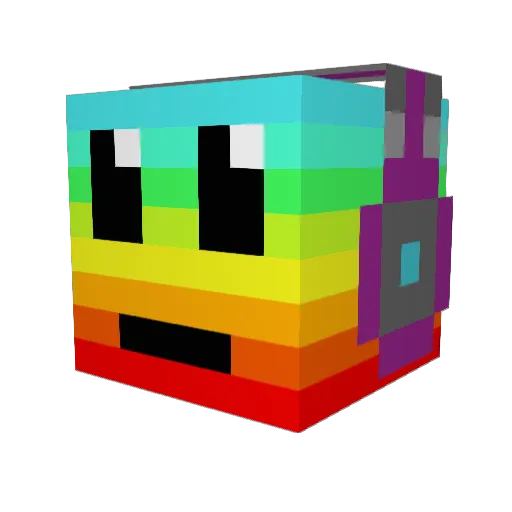 Coolbeanzz55 Minecraft avatar head, 3D render