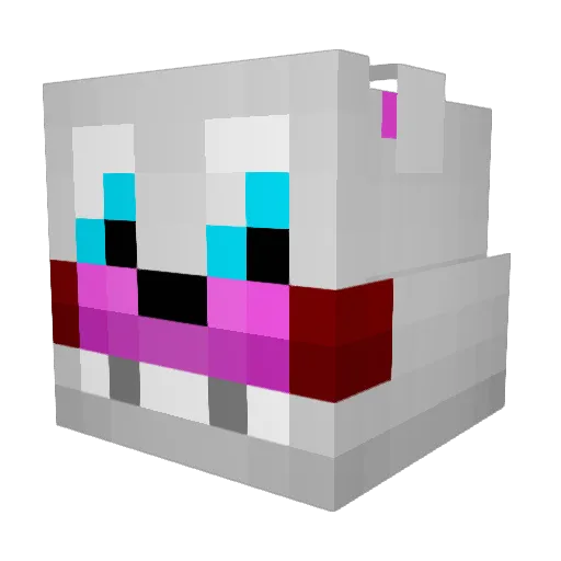 Coolboneboy Minecraft avatar head, 3D render