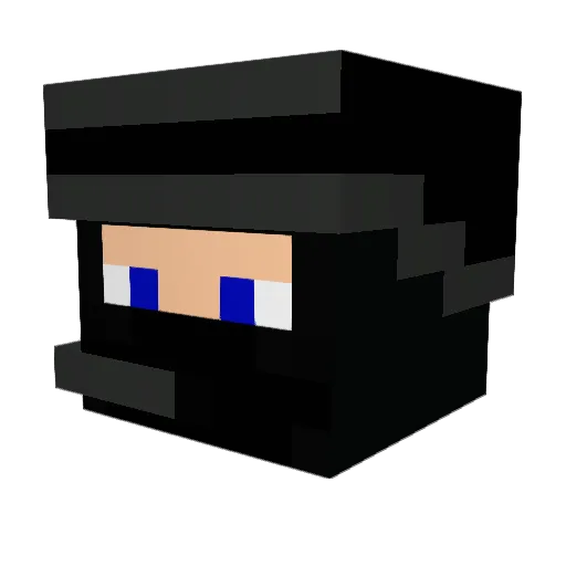 Coolbreezemc Minecraft avatar head, 3D render