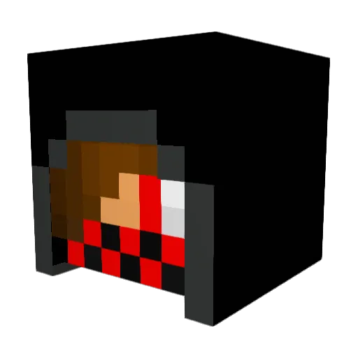 CooleKris Minecraft avatar head, 3D render