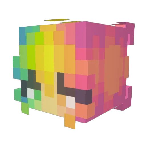 CooleToni_HD Minecraft avatar head, 3D render