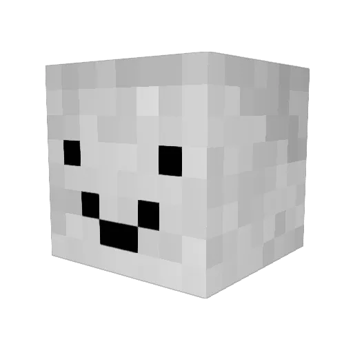 Cooledmold Minecraft avatar head, 3D render