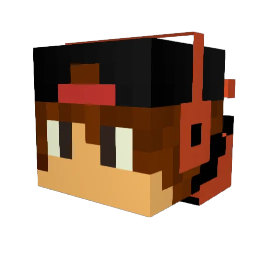 Coolgamer68 Minecraft avatar head, 3D render