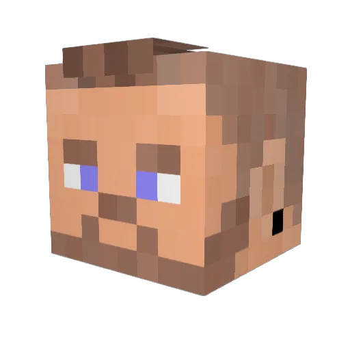 Coolguy201921 Minecraft avatar head, 3D render