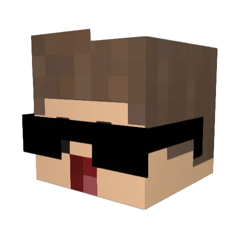 Coolguy606 Minecraft avatar head, 3D render